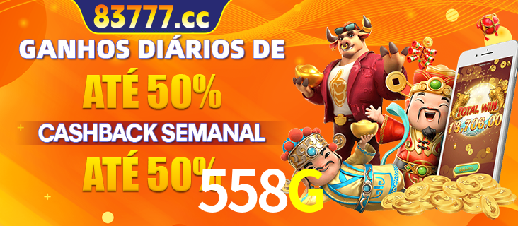 Anúncio de um membro ganhador do cassino 558G que ganhou R$2.193.486,00 jogando o slot PG Fortune Tiger, com os mascotes do jogo comemorando o prêmio.